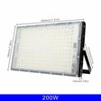 Led Flood Light 50W 100W 150W 200W 1/2/3PCS 110V 220V Outdoor Floodlight IP65 Waterproof Wall Lamp Reflector Led Street Light