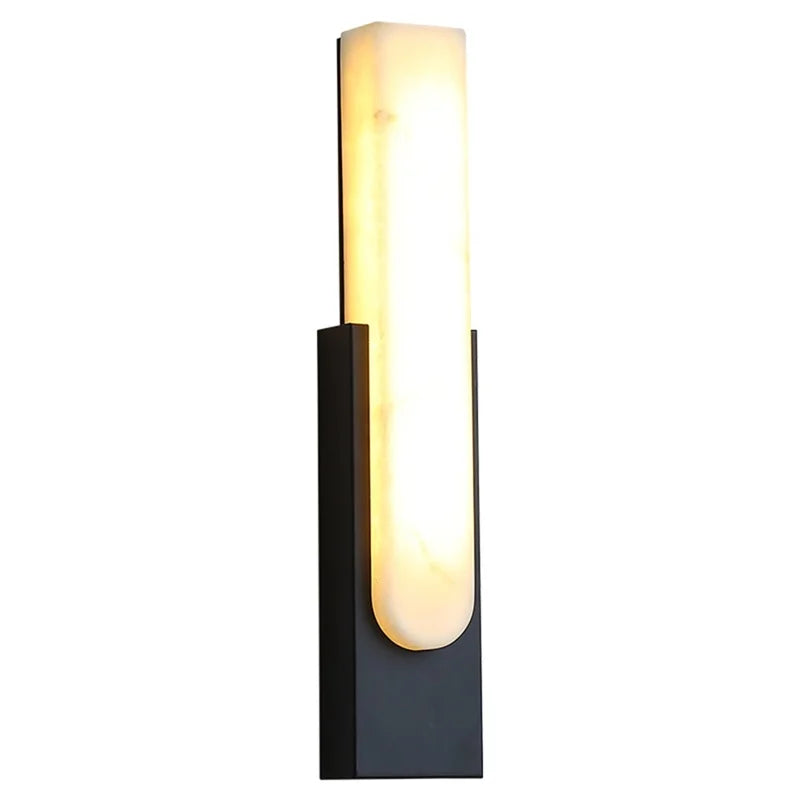 Nordic modern bedroom bedside wall mounted Fixture sconces lamps led marble simple creative grey metal home decors wall light