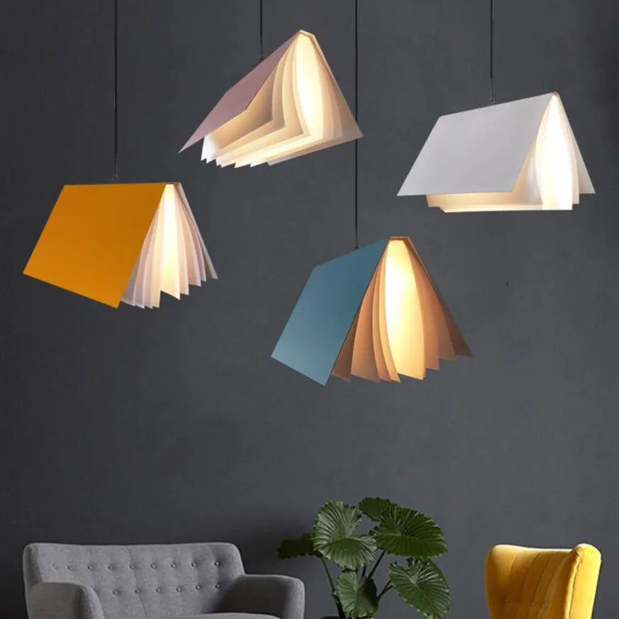 Creative Modern Book Style Pendant Light - Art Ceiling Chandelier