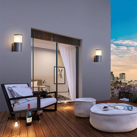 LED Outdoor Wall Lights E27 Waterproof Porch Light 12W AC85-265V Corridor Aisle Wall Sconce for Garden Courtyard Balcony Lamps