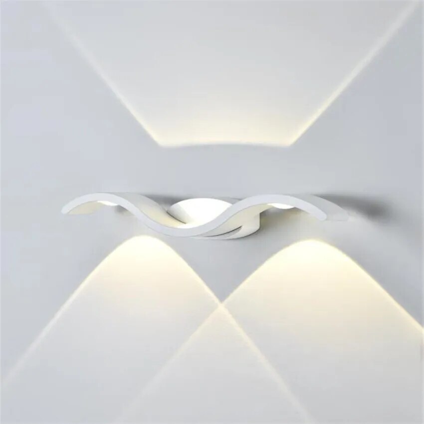 LED Wall Lamp IP65 Waterproof Indoor &amp; Outdoor Aluminum Wall Light  Mounted Cube LED Garden Porch Light