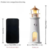 Moon Lamp Projection Lighthouse Lamps Night Light Remote Control Ambient Projector Lights for Room Decor Xmas Birthday Kids Gift