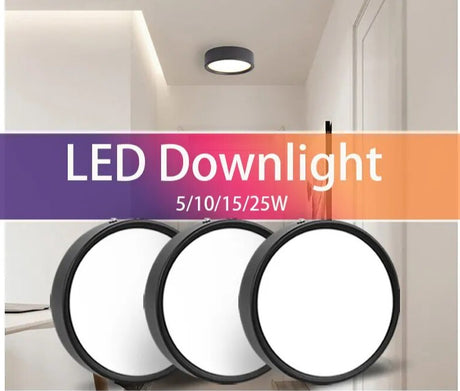 Xiaomi LED Downlight Spot Led Spotlights Ceil Surface Mounted Down Light 5/10/15/25W Spots Lamp Lighting For Kitchen Bathroom