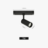 New Design Flood Spot Recessed Magnetic Track Light Led Line Lamp Magnet Rail Ceiling System Indoor Track Lights for Room