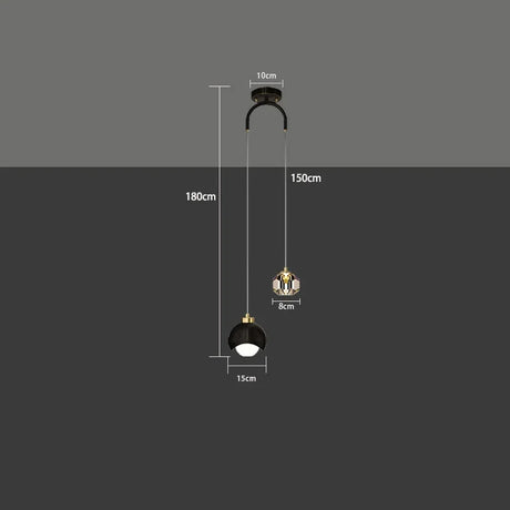 Nordic LED Pendant Lights Indoor Lighting Hanging Lamp Home Dining Tables Kitchen Bedside Living Room Decoration Modern Light