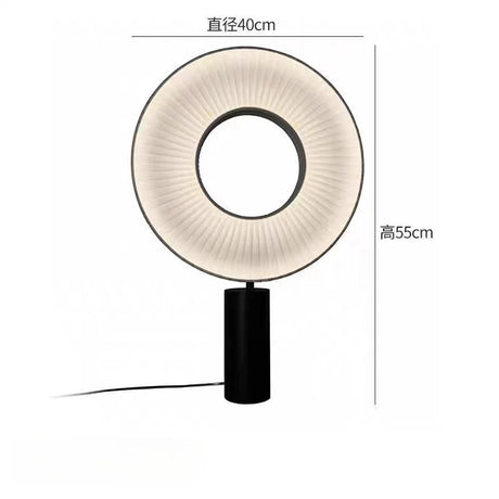 Nordic Creative Fabric Art Floor Lamp Bedroom Bedside Study Reading Led Desk Light Living Room Sofa Corner Indoor Decors Lighting