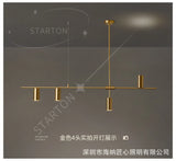 luxury bar Nordic home  spot pendant lamp Aisilan led chandelier modern all copper dining room light