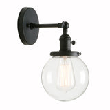  5.9'' Vintage Wall Lamp Modern Glass Wall Sconce Wall Lights Fixtures luminaire Loft Bedside Mirror Lamp Stair Lights 5.9'' Vintage Wall Lamp Modern Glass Wall Sconce Wall Lights Fixtures luminaire Loft Bedside Mirror Lamp Stair Lights