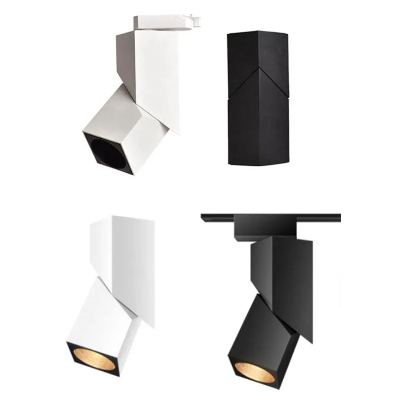 Modern LED Spotlights AC90~260V Led Folding Ceiling lamp 15W 20W Surface Mounted Downlights Lighting Litghts for Bedroom