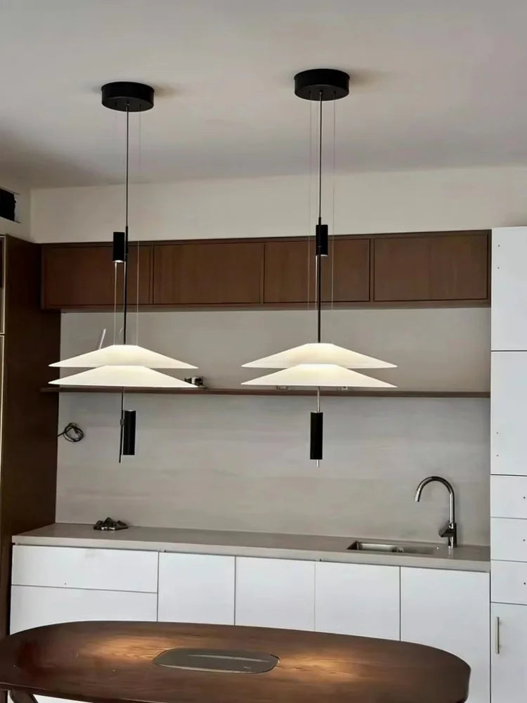 Italian Flamingo Dining Table Light Restaurant Coffee Table Ceiling Hanging Lamps LED Illuminate Flying Chandeliers Pendant