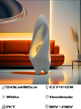 Wabi Sabi Style Artistic Floor Lamp Living Room Sofa Lamp Designer 2025 New Original Vintage Cream Style Bedroom Lamp
