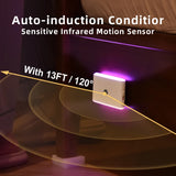 Wireless LED Motion Sensor Night Light - 3-Mode Dimmable Battery Powered Lamp