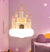 Minimalist New Pendant Light Girls Creative Pink Castle Clouds Small Chandelier Children's Room Bedside Bedroom LED Hanging Lamp