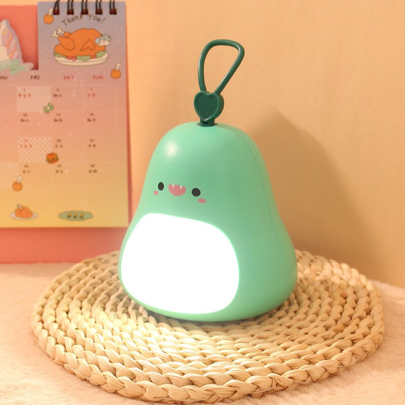 USB LED Night Light Portable Cute Animal Cartoon Night Lamp Gift for Baby Kids Girl Room Bedside Bedroom Living Room Decoration