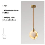 Nordic LED Marble Ceiling Chandelier Ceiling Lamps Pendant Lights for Attic Lobby Lighting Living Room Staircase  Home Decor
