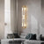 Modern led lantern wall sconces decorative items for home glass wall sconces black bathroom fixtures wall candle lamp