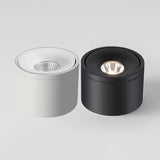 Surface Mounted Dimmable COB LED Downlights 7W 10W 15W 20W 24W Rotatable LED Ceiling Lamp Background Spot Lights Indoor Lighting