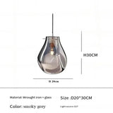 2026 Nordic Pocket Glass Chandelier Table Dining Kitchen Island Pendant Lights Minimalist Decor Lighting Suspension Design Fixtu