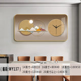 Nordic elk wall clock living room Creative fashion perpetual calendar electronic clock wall atmosphere dining room decoration
