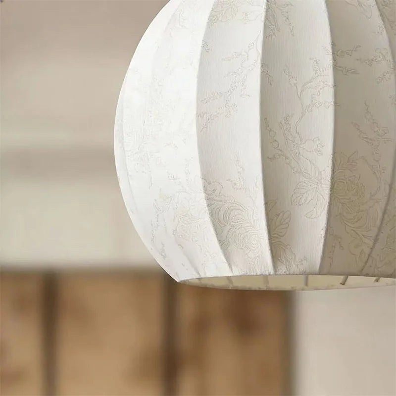 Nordic Wabi-Sabi LED Pendant Light - Organic Minimalist Ceiling Chandelier Lamp Fixture for Dining Room, Bedroom, Restaurant & Home Decor