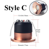 3W  Aluminum Round LED Dimmable Ceiling Downlight  AC110V 220V Recessed LED Spot Light Led Bulb Cutout 30mm With Driver