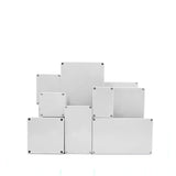 Outdoor Waterproof Plastic Junction Box (Black & White) - IP-Rated Plastic Enclosure & Electronics Project Instrument Shell Case