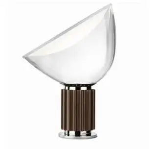 Taccia table lamp Scandinavian Italian designer light living room kitchen island lighting decors bedside bedroom Glass table lamp