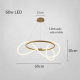 Modern Long Hose Led Art Ceiling Chandelier For Dining Room Kitchen Bar Pendant Lighting Suspension Design Lusters Luminaires