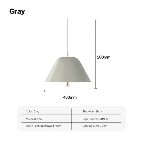 Nordic Iron Pendant Light For Restaurant Bar Dining Rooms Acrylic E27 Hanging Lamps Study Bedroom LED Ceiling Décor's Illumination