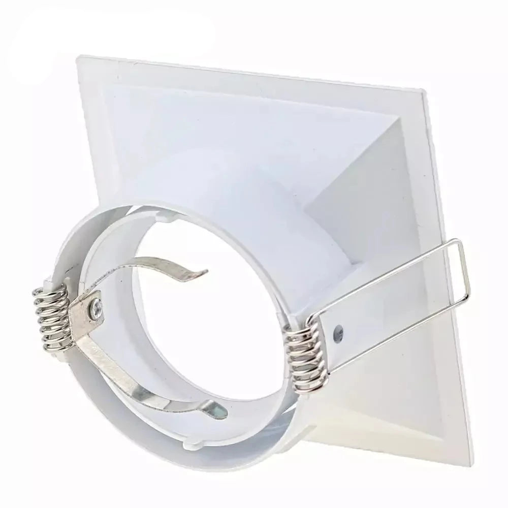 High Quality Aluminum Alloy Easy Install Led Ceiling Light Fixture GU10 Lampshade MR16 Spotlight Lamp Frame Recessed Housing