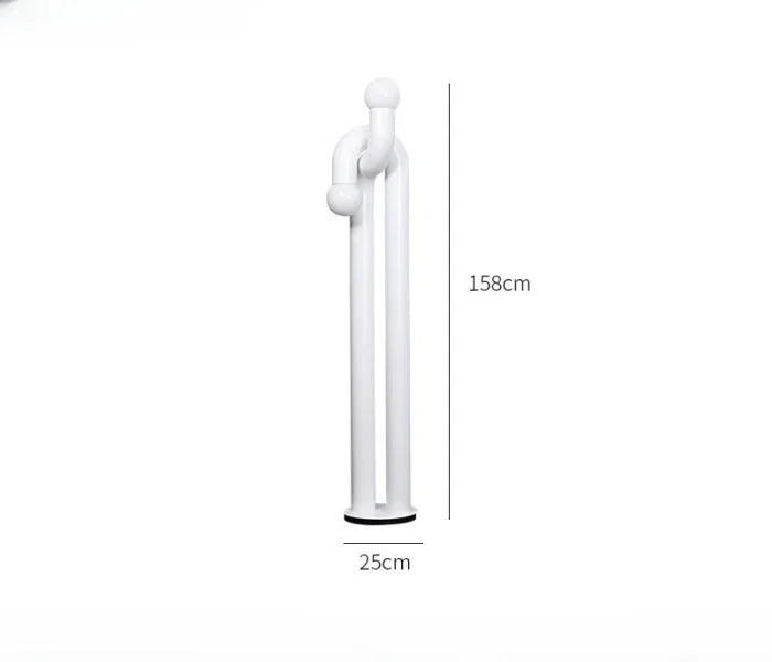 Designer Creative Iron LED Floor Lamp Modern Living Dining Room Bedroom Study Atmosphere Vertical Art Light Home Decor Lighting
