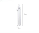 Designer Creative Iron LED Floor Lamp Modern Living Dining Room Bedroom Study Atmosphere Vertical Art Light Home Decor Lighting