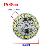 AC 220V Driver-free 2835 SMD Led Chip 3W - 18W 28mm - 120mm Lamp Light Board Bulb Round Light Source