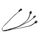 2/3/4/5-Way EL Wire Splitter Connector Cable - Multi-Channel Power Distribution Splitting Wire Lead for Neon Wire & LED Lighting Accessories