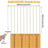 Wedding Fairy Lights USB Curtain LED String Lights - Valentine's Day Bedroom Decor