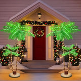 New simulation palm tree lamp outdoor park shopping mall lighting coconut tree lamp terrace courtyard landscape decorative light