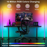 LED Floor Lamp RGB Remote & APP Control Music Sync Corner Lighting Timer Modern Mood Standing Lamp for Living Room Gaming