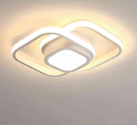 LED Ceiling Lamp Modern Dimmable Bedroom Chandelier Ceiling Lights for Dining Room Living Room Nordic Aisle Lamp