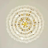 Luxury Modern Glass Chandelier Light - Decorative Ceiling Pendant Lamp Fixture for Living Room, Bedroom, Dining Room & Restaurant