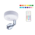  LED Cabinet Lights RGB 13 Colors Wireless Spotlights Remote Dimmable Wall Lamp For Room Art Showroom Hallway Lighting