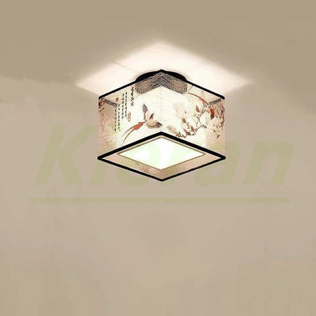 Modern Simple Lotus Bird LED Ceiling Lamp Living Room Bedroom Study Hotel KTV Bedside Ceiling Light Room Decoration Ceiling Lamp