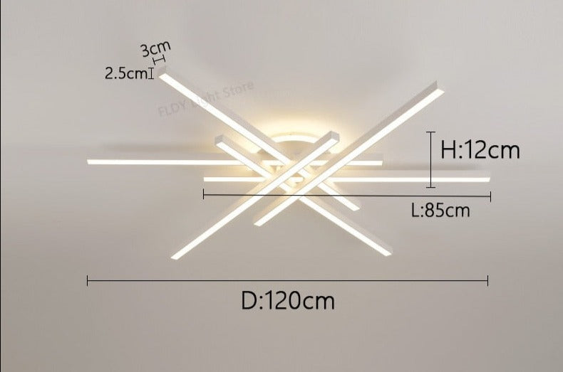 2023 new ceiling lamp Nordic modern LED lamp living room dining room bedroom lights ceiling chandelier