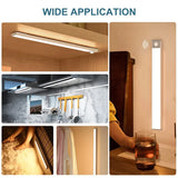 LED Sensor Cabinet Lights Dimmable Night Light for Living Room Wardrobe Kitchen Lamp Led Tube Wireless Motion Sensor Night Lamp