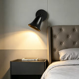 All-Copper Modern LED Wall Lamp with Frame & Door Number Display - Creative Brass Accent Sconce Light Fixture for Bedroom Bedside & Living Room