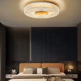 Remote Control LED Ceiling Lamp - Dimmable Nordic Chandelier for Living Room