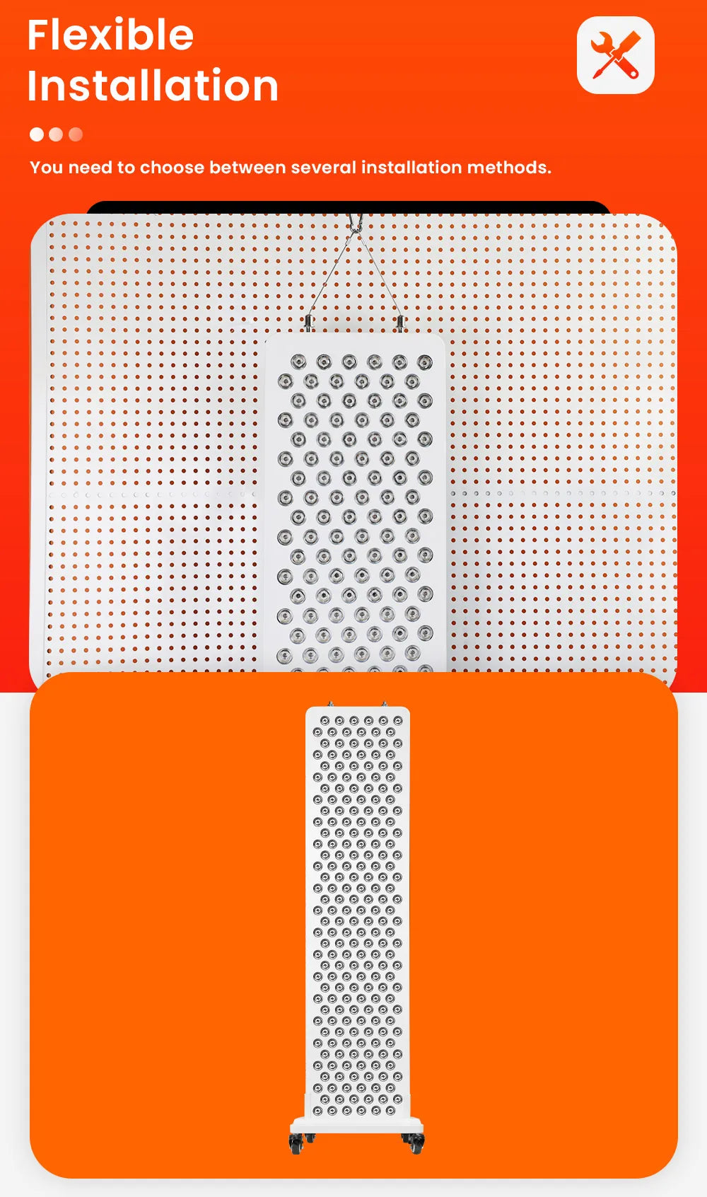 Red Light Therapy LED Mutilspectrum 630 650 660 670 810 830 850 1060nm red light therapy red light therapy panels red light panel