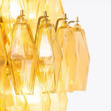 2027 Murano Glass Wish Bottle Pendant Lamp Colorful Glass Electroplated Brass Silver Round Dimmable Ceilings Lustre