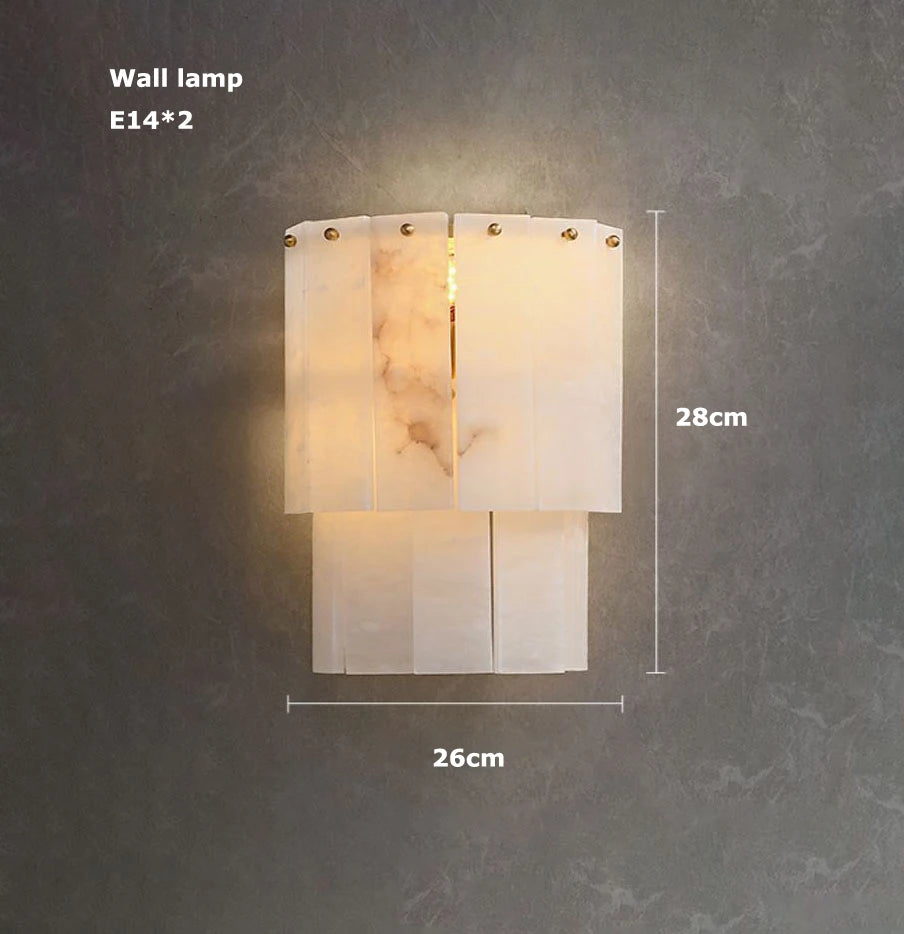 2026 Marble Series Gold Chrome Dimmable Led Chandelier Lighting Lustre Suspension Luminaire Lampen For Living Room