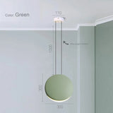 Scandinavian LED Chandelier - Modern Nordic Pendant Lamp for Dining & Kitchen