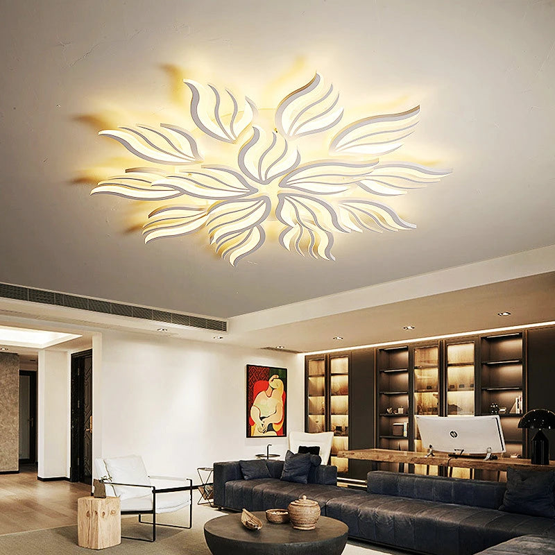 2025 New Led Chandelier Ceiling Light For Living Room Bedroom Led Ceil ...
